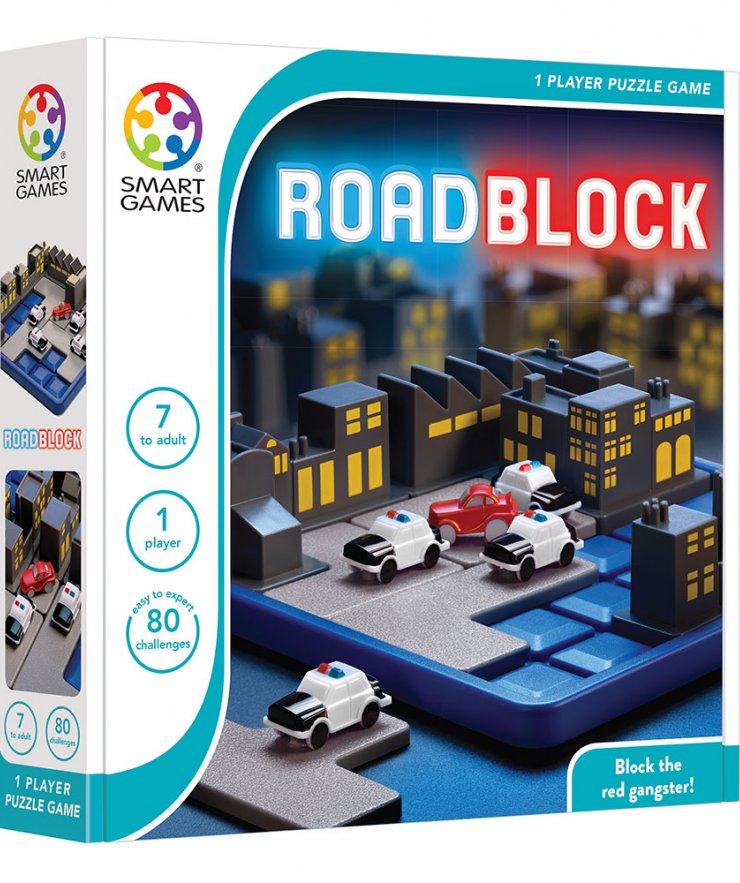 Smartgames επιτραπέζιο μπλόκο στο δρόμο (60 challenges)