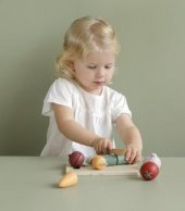 Wooden cutting vegetables 2