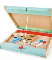 Hape Store and Go Easel Πίνακας Μαγνητικός / Μαρκαδόρου / Μαυροπίνακας 3