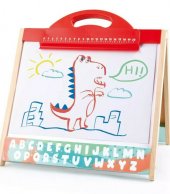 Hape Store and Go Easel Πίνακας Μαγνητικός / Μαρκαδόρου / Μαυροπίνακας 1