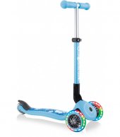 Globber - Παιδικό Πατίνι Αναδιπλούμενο Junior Foldable Fantasy Lights Flowers Pastel Blue 1