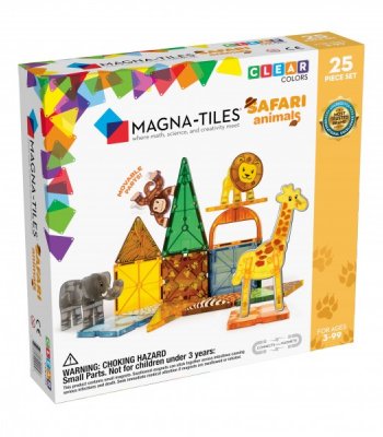 Magna-Tiles Safari Animals 25 Piece Set 1