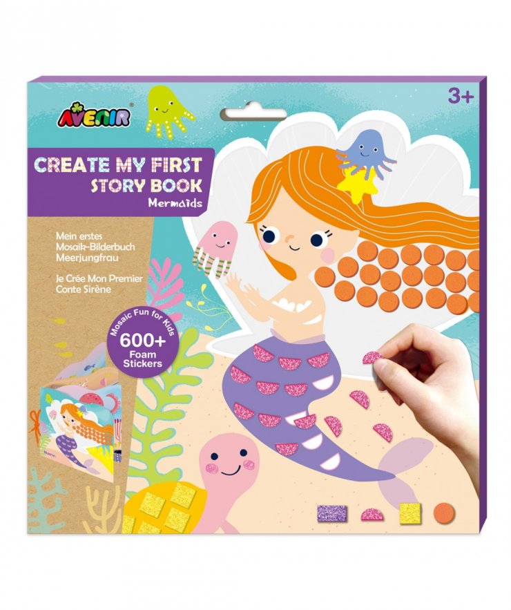 CREATE MY 1ST STORY BOOK - MERMAIDS