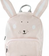 Trixie Mrs. Rabbit Σχολική Τσάντα Πλάτης Νηπιαγωγείου σε Ροζ χρώμα Μ23 x Π12 x Υ31εκ 1