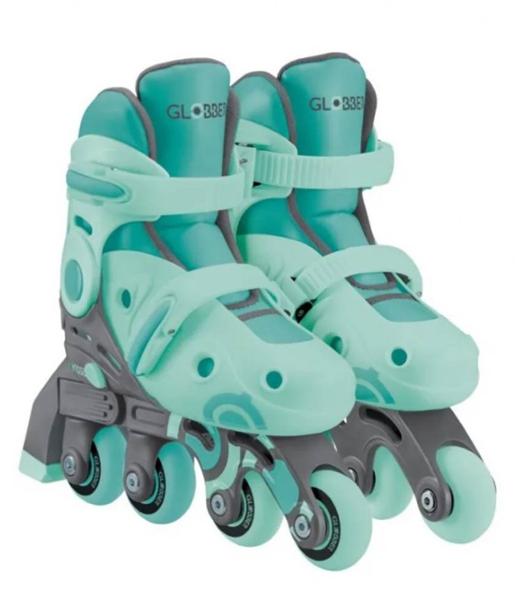 Glober Learning  Skates 2 In 1 No 30-33 Mint (783-206)