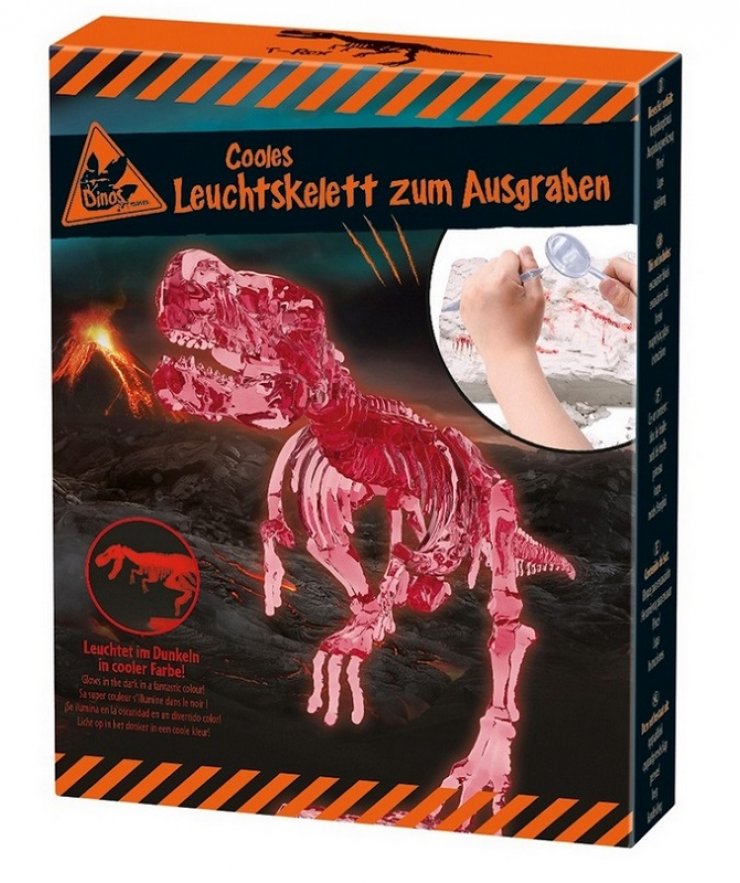 Excavation kit Dino Glow 