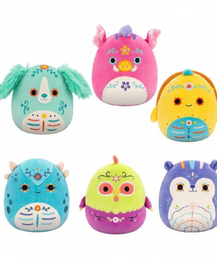 SquishMallows Λούτρινο Day of the Dead 19εκ. - 6 Σχέδια (JWSQ0938)