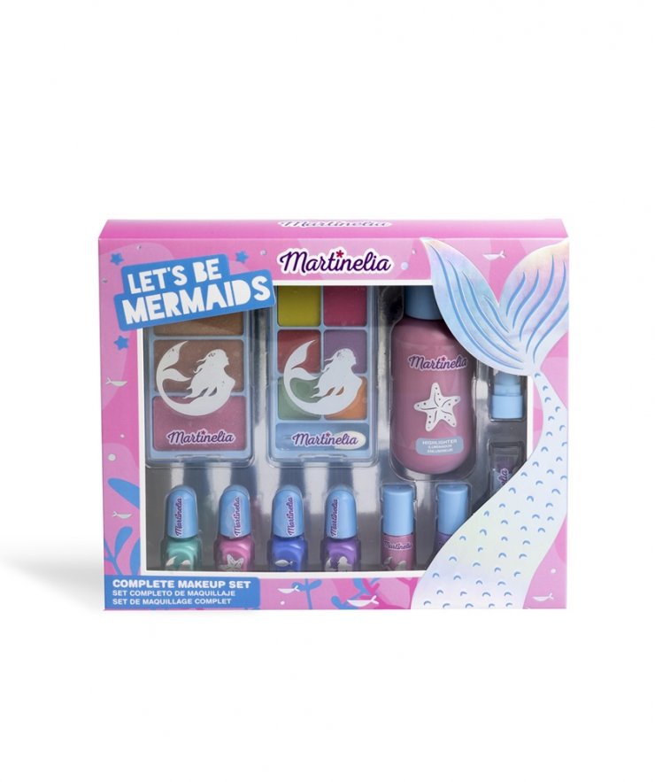 Let’s Be Mermaids Complete Makeup Set 