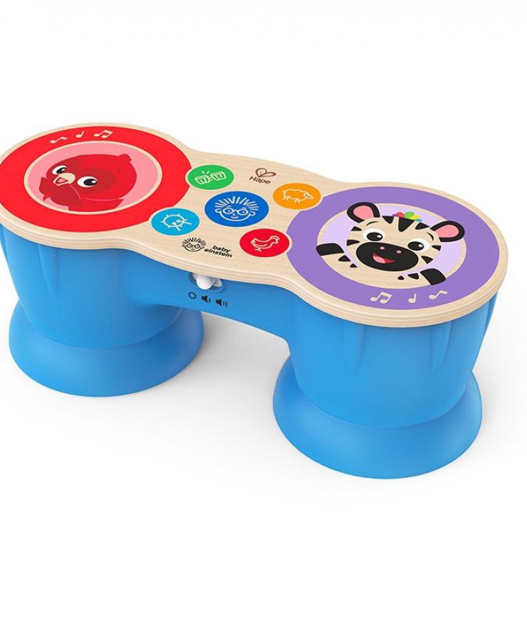 Hape Ξύλινο Magic Touch Drum Upbeat Tunes