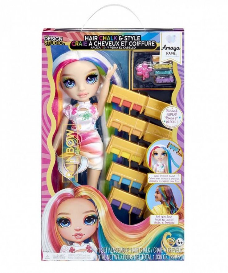 Rainbow High Κούκλα Amaya Χρωματιστά Μαλλιά Ουράνιο Τόξο (526780-EUC)