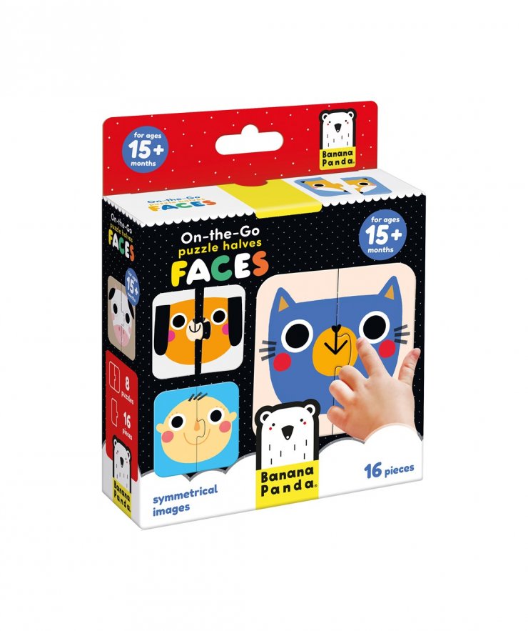 ON-THE-GO PUZZLE HALVES FACES