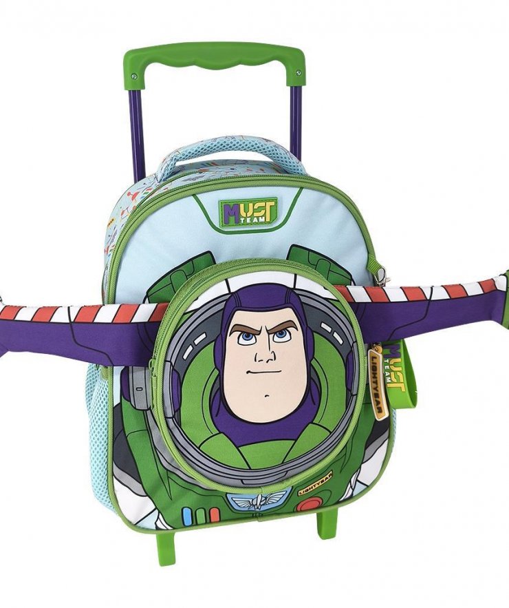 Σχολική Τσάντα Τρόλεϊ Νηπίου Disney Toy Story Buzz Must Team 2 Θήκες