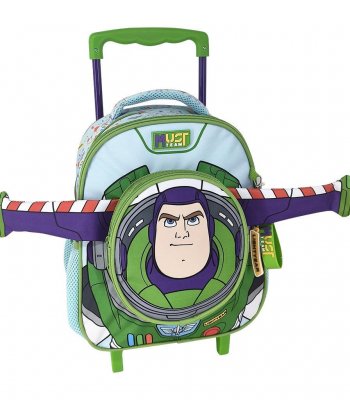 Σχολική Τσάντα Τρόλεϊ Νηπίου Disney Toy Story Buzz Must Team 2 Θήκες 1