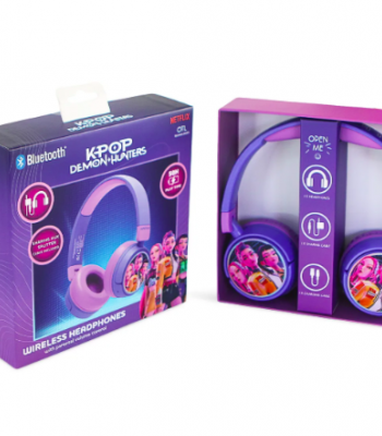 OTL K-Pop Demon Hunters Headphones Bluetooth Purple (ACC-1594) 2
