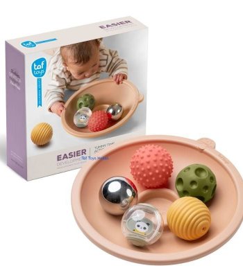 Taf Toys Δίσκος Με Πολυαισθητηριακές Μπάλες Tummy Time Action Tray 1