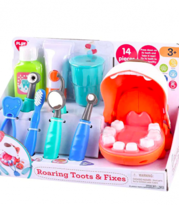 Playgo Σετ Οδοντιάτρου Roaring Toots & Fixes B/O 14Τμχ (2925) 2